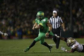 Marcus Mariota Football University Of Oregon Athletics