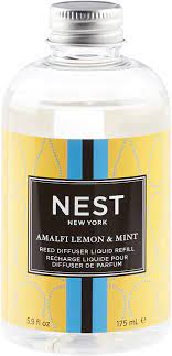 Buy Nest Fragrances Amalfi Lemon Mint Reed Diffuser Refill 5 Fluid Ounces Online In Turkey B08sjgz754