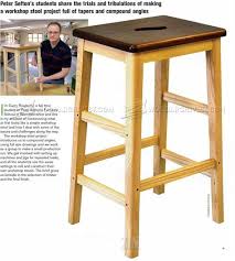 Both wood magazine and woodworkers journal have published plans for a bar stool height adirondack my first diy project over 20 years ago was a pair of adirondack chairs. 2514 Bench Stool Plans Furniture Plans