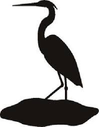 Heron Stencil Heron Stencil S Shape Stencil Shape Stencils For The Lake Landscape Art Quilts Stencils Fluid Acrylic Painting