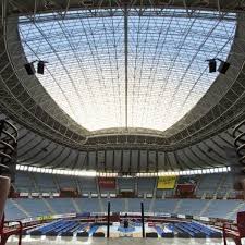 Vikingdome Retractable Roof Openable Roof Arena Roof Stadium Roof 4 In 2020 Space Frame Shelter Design Contemporary House Design