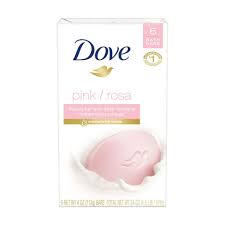 dove pink beauty bar 4 oz 6 bar with