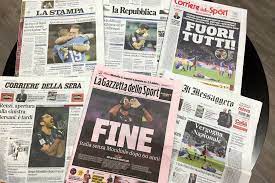 1945 newspaper ww ii benito mussolini dead italy dictator killed by italians in collectibles, paper, newspapers. Italy Fails To Qualify For The World Cup And A Nation Mourns The New York Times