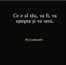 Poate in felul acesta va vedea si el. Va Fi Va AÈtepta Va Veni Inspirational Quotes Rap Quotes Motivational Words