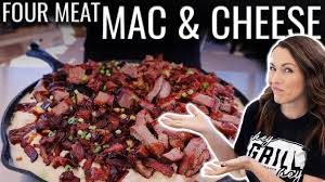 No soy, fake cheese or nutritional yeast. Four Meat Mac And Cheese Backyard Test Kitchen Youtube