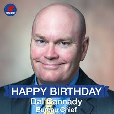 🎂A very happy birthday to our Bureau Chief WTOC Dal Cannady ! While  everyone is adjusting to working remotely, Dal has essentially done his job 