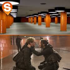 The Hunger Games Mockingjay Part 2 At Messendame Underpass Filming Location Hunger Games Filming Locations Movie Locations