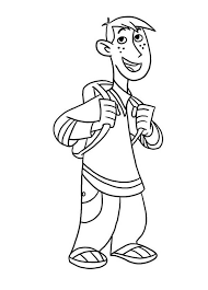 Ron Stopabble Is Going To School In Kim Possible Coloring Pages Ron Stopabble Is Going To School In Kim Poss Coloring Pages Disney Coloring Pages Kim Possible
