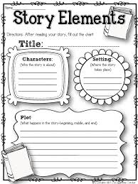 Storyelementsrecordingsheet Pdf Google Drive Graphic Organizers First Grade Reading Story Elements Worksheet