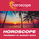 Daily horoscope for Thursday, 31st August 2023