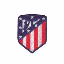 Atletico de madrid escudo selección de dibujos infantiles para colorear. Parche Atletico Madrid Escudo 3 7 X 5 0 Cm Termoadhesivos Bordados Aplique Para Ropa The Happy Patch