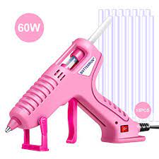 Hot Glue Gun Botterrun 60w Mini Hot Melt Glue Gun Kit With 15pcs 5 9inch Adhesive