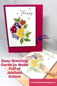Download the template here and create along with us! Easy Greeting Cards You Can Make With Jubilant Colors