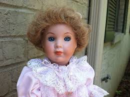 Porcelain Reproduction of Antique GRACE CORY ROCKWELL Doll