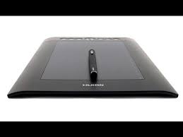 Huion H610pro Graphics Pen Tablet Un Boxing First Use Youtube