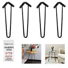 Frequent special offers.a wide range of available colours in our catalogue: Buy Nxn Home 19 Heavy Duty Hairpin Coffee Table Legs Set Of 4 25 Thick Black Online In Lebanon B07y8nbxg3