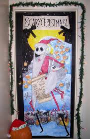 Hmm Im Re Thinking Sylvia S Door Nightmare Before Christmas Decorations Christmas Door Decorations Christmas Door Decorating Contest