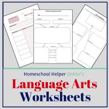 Grade 5 language arts worksheets. Language Arts Worksheets Homeschool Helper Online