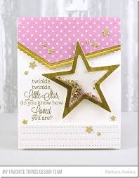 Twinkle Twinkle Little Star Mft Wednesday Sketch Challenge 342 Mft Card Sketches Cards Handmade Shaker Cards