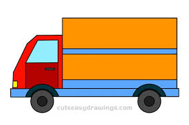 If you liked this lesson, be sure to visit our. How To Draw A Box Truck Easy Step By Step For Kids Cute Easy Drawings