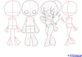 How To Draw Chibi Bodies Step By Step Chibis Draw Chibi Anime Chibi Body Chibi Drawings Anime Drawings Tutorials