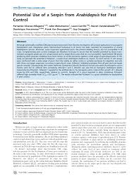 Albuquerque pest control is the albuquerque area�s most trusted pest control expert. Pdf Potential Use Of A Serpin From Arabidopsis For Pest Control