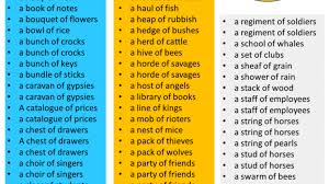 Collective nouns are in a class all their own. 200 Examples Of Collective Nouns In English English Grammar Here