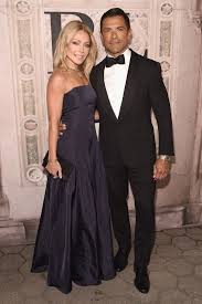 Kelly Ripa And Mark Consuelos Attend The Ralph Lauren 50th Strapless Dress Formal Bridesmaid Dresses Wedding Dresses