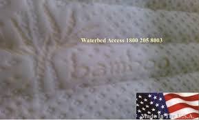 50% cotton/50% polyester quilted top. Bamboo Zipper Mattress Cover Encasement For Hardside Waterbed Mattresses