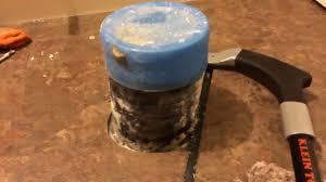Plan the system with a pencil, mark out the whole bathroom on the basement floor: Toilet Install In Basement Diy Youtube