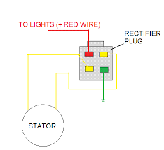 The rectifier converts ac to dc. Lighting Stator 1 Vs 2 Yellow Wires Motorcycle Engineering Fabrication Thumpertalk