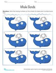 2 cherries + 2 cherries = 20. Whale Bonds Worksheet Education Com