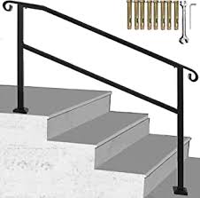 We have over 16 years experience and have a long track record of satisfied we make the process of installing wrought iron stair railings easy. Amazon Com Iron Railing