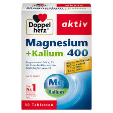 Doppelherz Magnesium Potassium 30 Capsules German Drugstore
