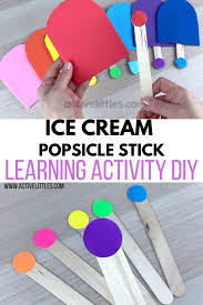 Check spelling or type a new query. Ice Cream Popsicle Stick Learning Activity Diy Active Littles