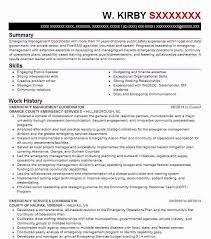 Download sample resume templates in pdf, word formats. Emergency Management Coordinator Resume Example Company Name New Braunfels Texas