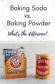 Baking Soda Vs Baking Powder What S The Difference Via Chef Julie Harrington Rd Chefjulie Rd C Baking Soda Shampoo Baking Powder Uses Baking Soda Cleaner