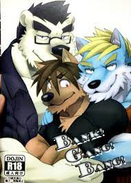 Doujinshi Bank! Gang! Bang! (28 PagesB5) DRNK Kemono Furry Yaoi Wolf Dog  Doujin | eBay
