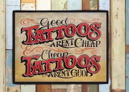 Tattoo Shop Policy Print Tattoo Artist Gift Good Tattoos Etsy Tattoo Shop Decor Tattoo Shop Artist Gifts
