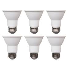 In detail, the visible flicker appears because of the standard wave patterns. Ecosmart 50w Equivalent Daylight 5000k Par20 Dimmable Led Flood Light Bulb 6 Pack The Home Depot Canada