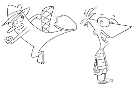 Free printable perry the platypus coloring pages for kids. Phineas And Ferb Coloring Pages Free Coloring Pages