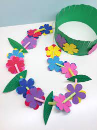 Atletico madrid vs chelsea live str. Craft For Kids Hawaiian Lei Grass Crown Moana Crafts Hawaiian Crafts Hawaii Crafts