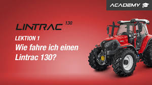 Innovativ sein und nischen nutzen: Lektion 1 Inbetriebnahme Lintrac 130 Lindner Academy Youtube