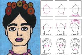 Biografia De Frida Kahlo Para Niños Frida Kahlo Art Projects Frida Kahlo Was A Mexican Painter Who Is Best Known For Her Self Frida Kahlo Dibujo Ensenar Arte Frida Art
