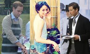 Meghan markle has no compunction to appear in front of the cameras doing anything at all if it will make her famous. Do Royals Barbecue Prince William Prince Philip More At The Grill Hello