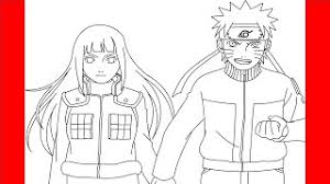 Begin by drawing two curved lines beneath the eyebrow. How To Draw Naruto And Hinata Easy Herunterladen