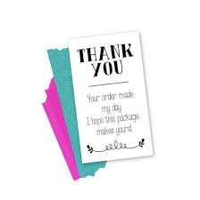 Pin On Small Business Thank You Card