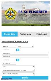 Silahkan masukkan nomor rekam medis dan tanggal lahir anda untuk masuk kedalam sistem pendaftaran online. Rs St Elisabeth Semarang Jadwal Dokter Daftar Online Jam Besuk