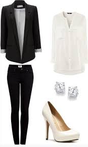 Black And White Semi Formal Attire For Ladies A Collection Of Awsome Formal Outfits With Accessories Formal Outfit Formal Casual Outfits Fashion