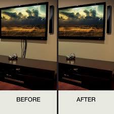 Speaker cables can easily be mounted behind or along almost all types of led light strips. 34 Hiding Tv Wires Ideas Hidden Tv Wall Mounted Tv Tv Cords